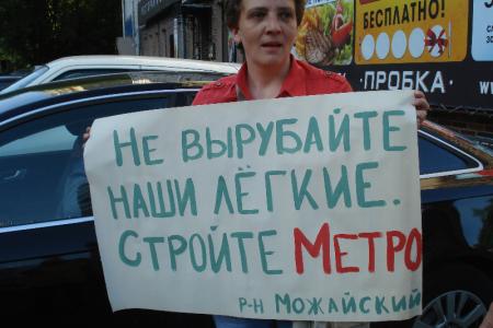 Восемь митингов и три пикета за один день: москвичи осудили экологическую политику столичного правительства