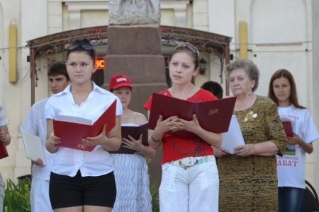 В День советской молодёжи коммунисты, комсомольцы и пионеры Тулы провели концерты и конкурсы