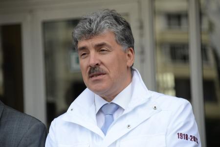 Г.А. Зюганов: "Это настоящий уголок социализма посреди криминальной России". Председатель ЦК КПРФ посетил подмосковный Совхоз имени Ленина