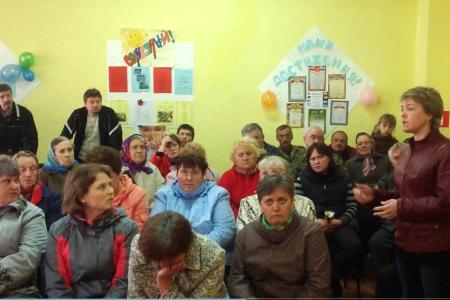 О.А. Лебедев отчитался перед жителями МО «Приупское» Киреевского района Тульской области