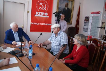 В Красноярск с рабочим визитом прибыл депутат фракции КПРФ Государственной Думы М.Н. Берулава