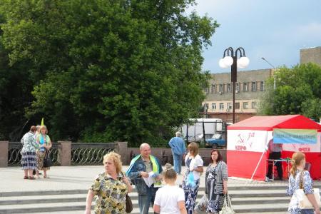 Коммунисты приняли участие в экологическом автопробеге по Московской области