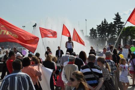 Коммунисты защитят права детей! Митинг в Санкт-Петербурге