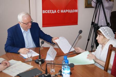 В Красноярск с рабочим визитом прибыл депутат фракции КПРФ Государственной Думы М.Н. Берулава
