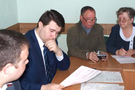 Тула. О.А. Лебедев отчитался перед избирателями Привокзального района 