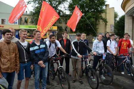 За Мельникова! Велопробег в поддержку кандидата в Мэры Москвы