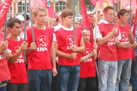 Республика Марий Эл. Митинг протеста в Йошкар-Оле