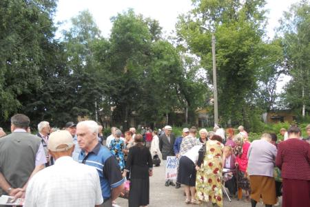 Пенза. Митинг в рамках всероссийской акции за отставку правительства Медведева и за немедленное принятие закона "О детях войны"