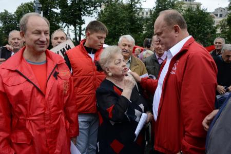 «Мы не рабы, а великий народ!» Митинг в Москве в рамках Всероссийской акции протеста