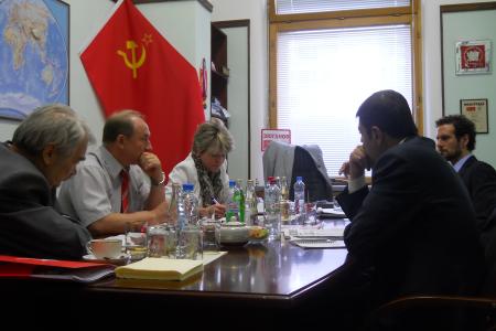 Валерий Рашкин встретился с заместителем Председателя Рабочей партии (Турция) Семихом Корайем