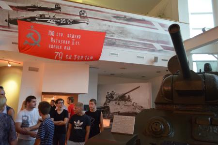 Комсомольцы провели международный автопробег в честь 70-летия победы на Курской дуге