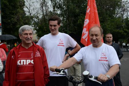 За Мельникова! Велопробег в поддержку кандидата в Мэры Москвы