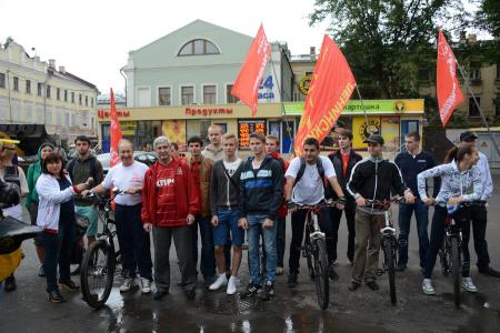 За Мельникова! Велопробег в поддержку кандидата в Мэры Москвы