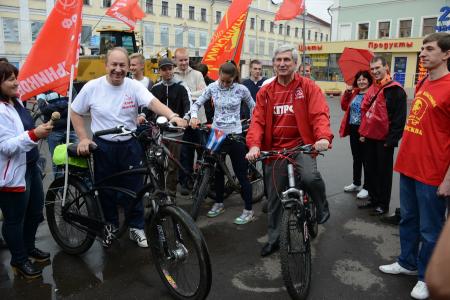 За Мельникова! Велопробег в поддержку кандидата в Мэры Москвы