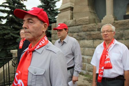 Челябинск. Митинг КПРФ в защиту российской науки и «детей войны»