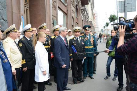 Иван Мельников вместе с моряками отметил День Военно-Морского Флота: Нужно чтить традиции и укреплять ВМФ!