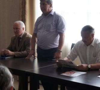 Кандидат в губернаторы Московской области Константин Черемисов посетил город Климовск