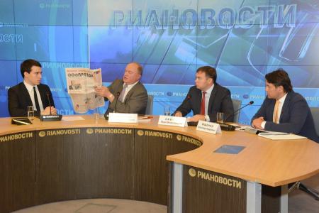 Г.А. Зюганов: «Впереди – горячая осень!» Пресс-конференция лидера КПРФ в РИА «Новости»