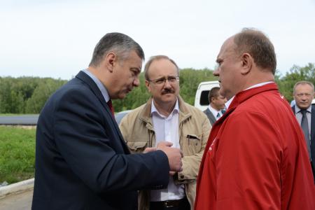 Начался рабочий визит Г.А. Зюганова в Орловскую область