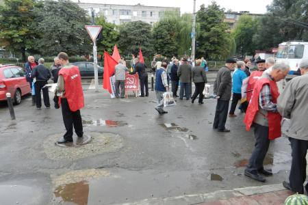 Протестные пикеты прошли в Орловской области