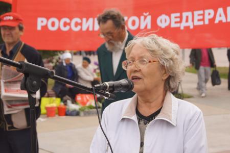 Митинг «Голосуем за КПРФ!» прошел в Тюмени
