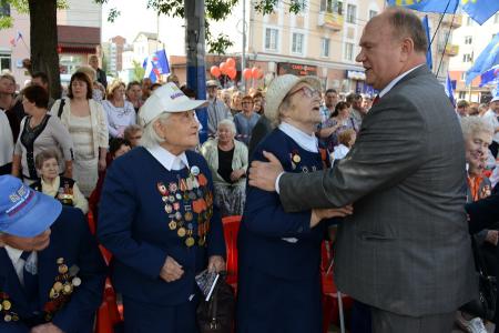 Победа будет за нами! Итоговый репортаж о рабочей поездке Г.А. Зюганова в Орловскую область