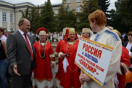 Победа будет за нами! Итоговый репортаж о рабочей поездке Г.А. Зюганова в Орловскую область