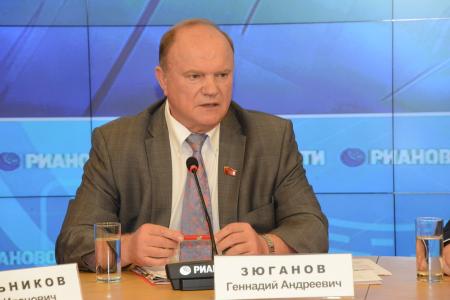 Г.А. Зюганов: «Впереди – горячая осень!» Пресс-конференция лидера КПРФ в РИА «Новости»