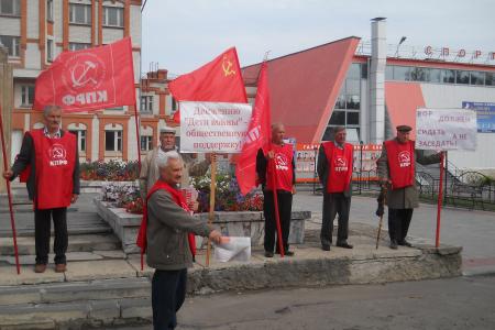 Протестные пикеты прошли в Орловской области