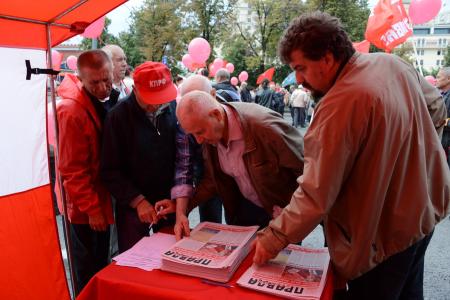 КПРФ.ТВ. Г.А. Зюганов на митинге в Москве: «Сегодня речь идет не просто об отставке правительства, речь идет о судьбе страны!»