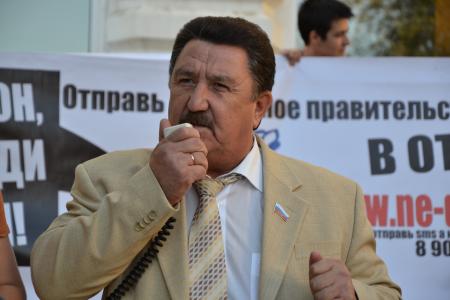 Астрахань. Митинг с требованием отставки правительства