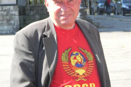 Митинг в Калининграде, посвященный 110-й годовщине II съезда РСДРП