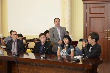 Республика Якутия. Депутат Госдумы С.П. Обухов встретился со студентами и преподавателями Северо-Восточного Федерального университета