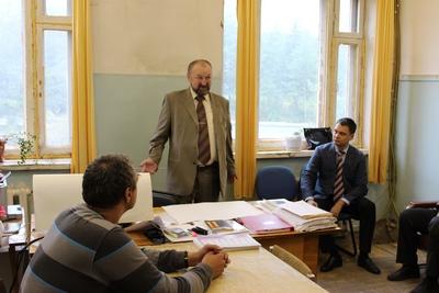 Магаданская область. А.В. Корниенко и С.П. Иваницкий встретились с рабочими авиационного завода