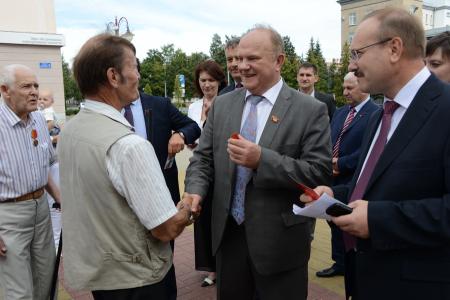 Начался рабочий визит Г.А. Зюганова в Орловскую область