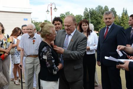 Начался рабочий визит Г.А. Зюганова в Орловскую область