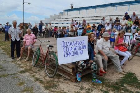 Жителей станицы Должанской в Краснодарском крае «травят» некачественной питьевой водой. Депутатский запрос С.П. Обухова по итогам массового митинга