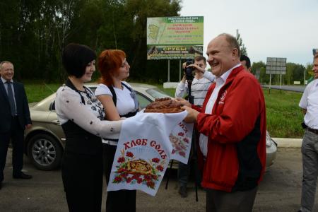 Начался рабочий визит Г.А. Зюганова в Орловскую область