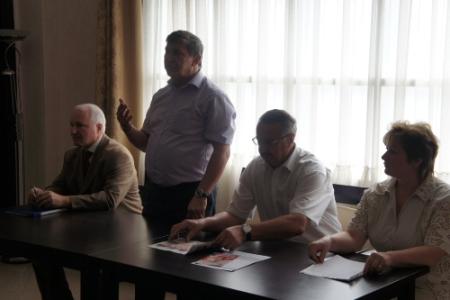 Кандидат в губернаторы Московской области Константин Черемисов посетил город Климовск