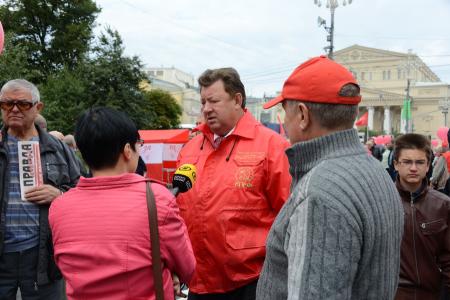 КПРФ.ТВ. Г.А. Зюганов на митинге в Москве: «Сегодня речь идет не просто об отставке правительства, речь идет о судьбе страны!»