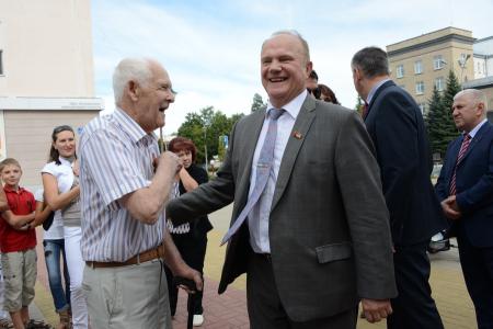 Начался рабочий визит Г.А. Зюганова в Орловскую область