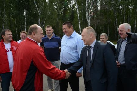 Начался рабочий визит Г.А. Зюганова в Орловскую область
