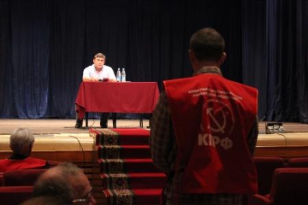 Константин Черемисов: «Нельзя мириться с произволом властей!». Кандидат в губернаторы Московской области от КПРФ посетил Балашиху