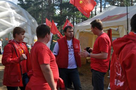 Ю.В. Афонин: «На встрече с президентом Путиным позиция молодых коммунистов была самой достойной»