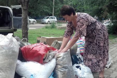 Наводнение в Амурской области: продукты и вещи, собранные КПРФ для  пострадавших от наводнения, отправлены в Константиновский район. Сбор продолжается