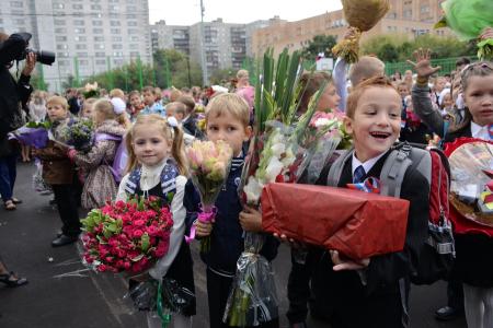 Г.А. Зюганов посетил московскую школу имени Зои и Александра Космодемьянских