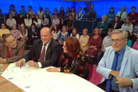 Г.А. Зюганов принял участие в передаче «Сегодня вечером», посвященной выдающемуся кинорежиссеру Владимиру Меньшову