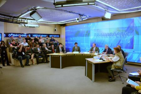 Коммунисты и патриоты – вместе к победе! Пресс-конференция Г.А. Зюганова в РИА «Новости»