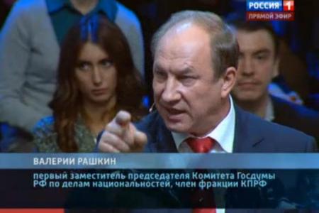 В.Ф. Рашкин выступил на телевидении по проблемам трудовой миграции
