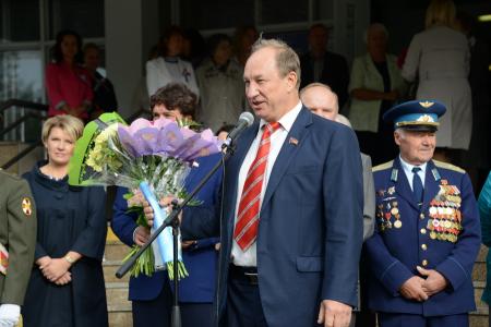 Г.А. Зюганов посетил московскую школу имени Зои и Александра Космодемьянских